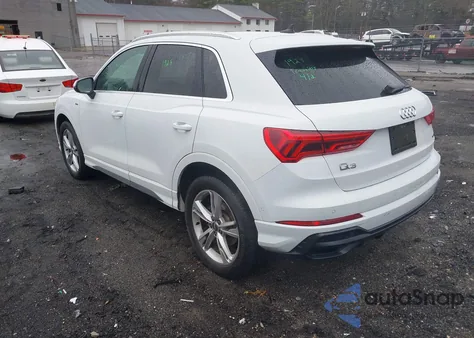 2020 Audi Q3 Prestige 45 Tfsi S Line Quattro Tiptronic из США, поврежденный, VIN WA1FECF32L1105422